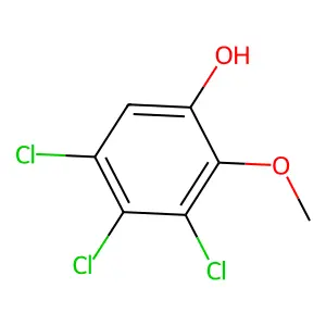 3,4,5-Trichloroguaiacol structure