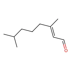 3,7-Dimethyl-2-octenal structure