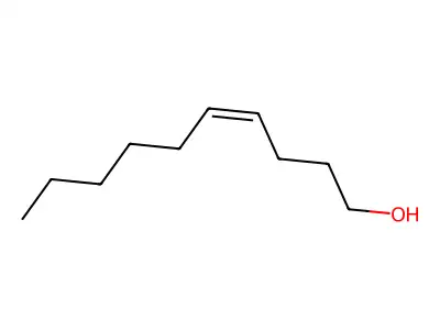 4-Decen-1-ol structure