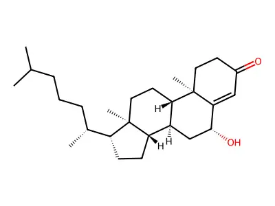 4-Cholesten-6-ol-3-one structure