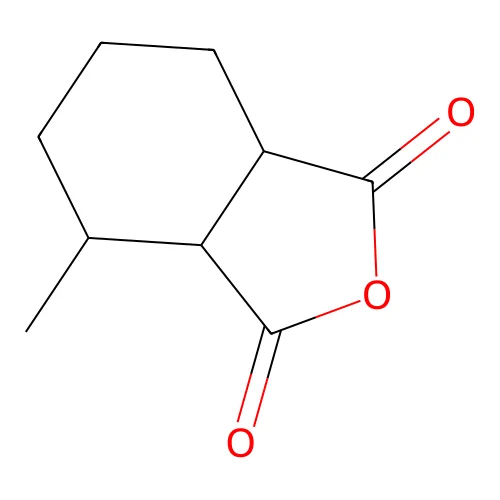 Hexahydro-3-methylphthalic anhydride structure