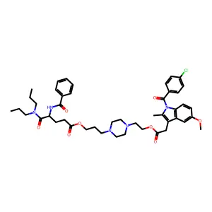 Proglumetacin structure