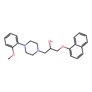 Naftopidil structure