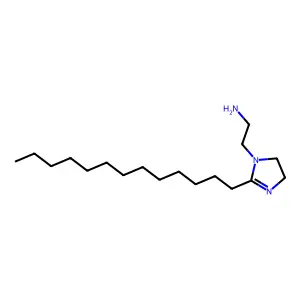 4,5-Dihydro-2-tridecyl-1H-imidazole-1-ethylamine structure