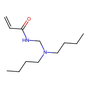 N-((Dibutylamino)methyl)acrylamide structure