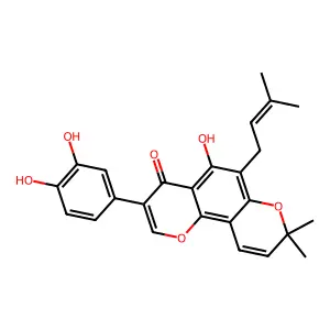 Pomiferin structure