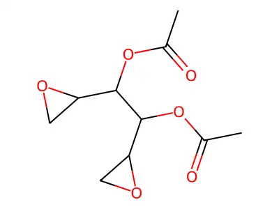 Dianhydro-3,4-diacetylgalactitol structure