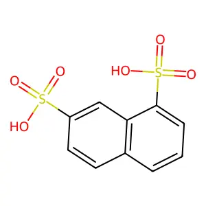 1,7-Naphthalenedisulfonic acid structure