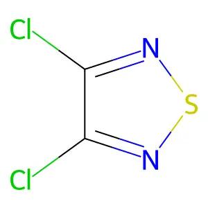 3,4-Dichloro-1,2,5-thiadiazole structure