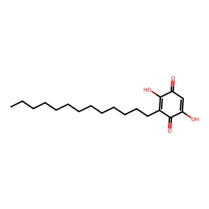 Rapanone structure