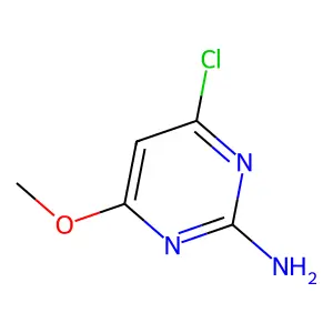 2-Pyrimidinamine, 4-chloro-6-methoxy- structure