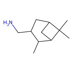 3-Aminomethylpinane structure