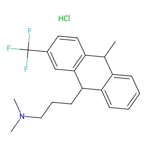 Fluotracen HCl structure