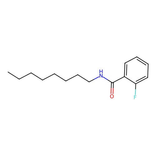 2-fluoro-N-octylbenzamide structure