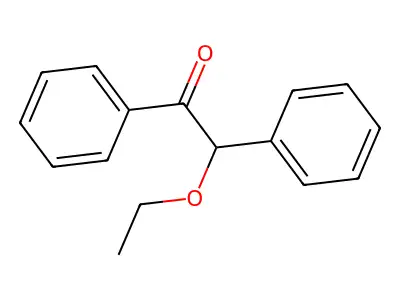Benzoin ethyl ether structure