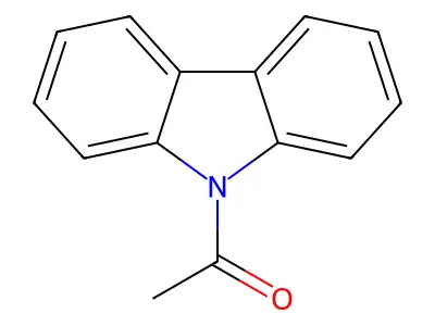9-Acetyl-9H-carbazole structure