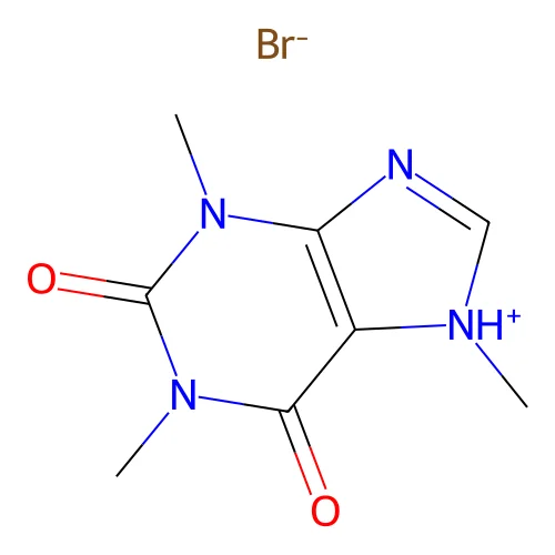 Caffeine bromide structure