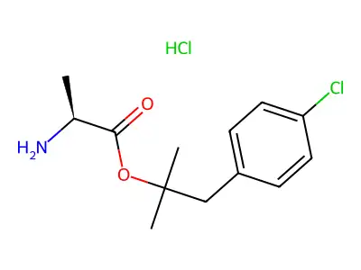 [(1S)-1-(4-methylphenyl)-1-tert-butoxycarbonyl-ethyl]azanium chloride structure