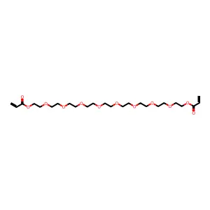 3,6,9,12,15,18,21,24-Octaoxahexacosane-1,26-diyl diacrylate structure
