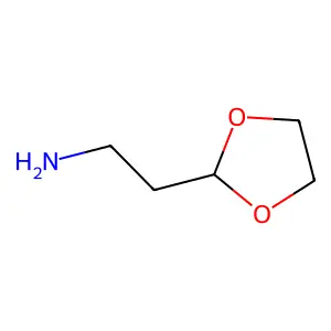 1,3-Dioxolane-2-ethylamine structure