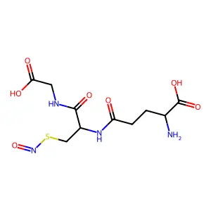 S-Nitroso-L-glutathione structure