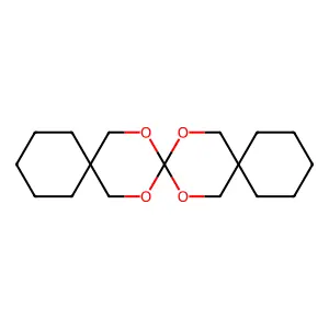 8,10,19,20-Tetraoxatrispiro[5.2.2.5.2.2]heneicosane structure