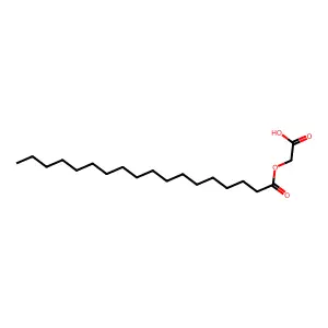 Carboxymethyl stearate structure