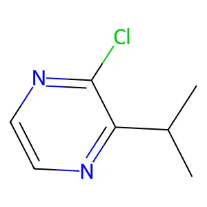 2-Chloro-3-(1-methylethyl)pyrazine structure