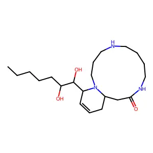 Cannabisativine structure