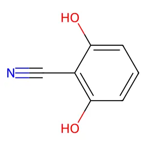 2,6-Dihydroxybenzonitrile structure