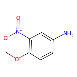 Benzenamine, 4-methoxy-3-nitro- structure