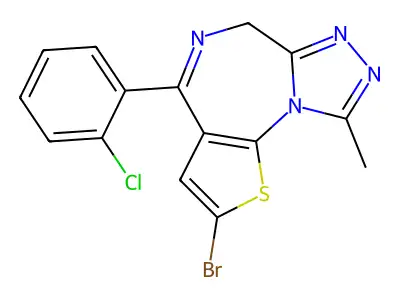 Brotizolam structure