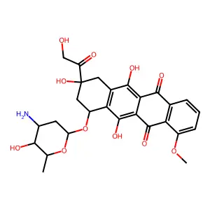 Triferric doxorubicin structure