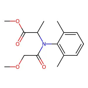 Metalaxyl structure