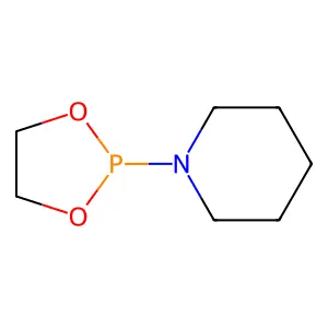Phosphonous acid, piperidino-, cyclic ethylene ester structure