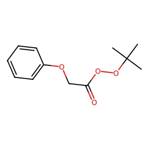 tert-Butyl phenoxyperoxyacetate structure