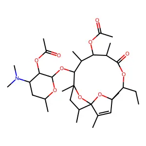 Erythralosamine-2',3-diacetate structure