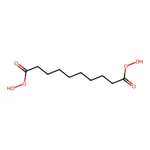 Diperoxydecanedioic acid structure