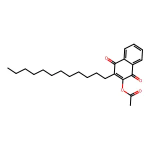 Acequinocyl structure