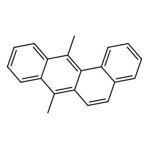 7,12-Dimethylbenz(a)anthracene structure