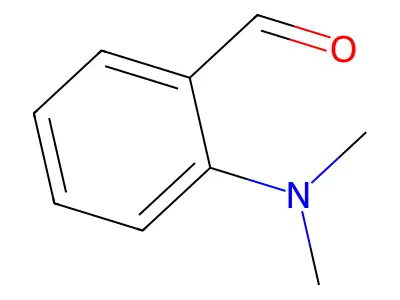 Benzaldehyde, (dimethylamino)- structure