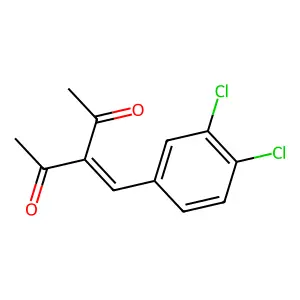 2,4-Pentanedione, 3-(3,4-dichlorobenzylidene)- structure