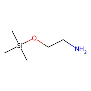 (2-Aminoethoxy)trimethylsilane structure