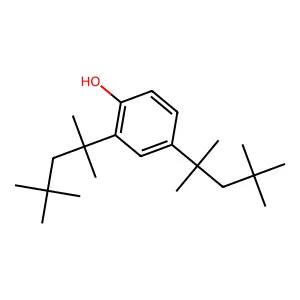 2,4-Bis(1,1,3,3-tetramethylbutyl)phenol structure
