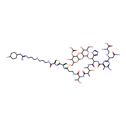 Bleomycin A5196 structure