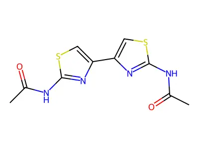 N~1~,N~4~-Bis(1,3-thiazol-4-yl)butanediamide structure