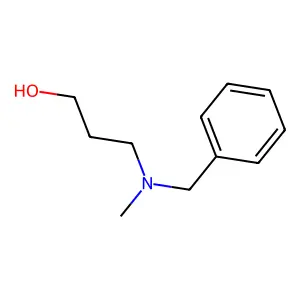 3-(N-Benzyl-N-methylamino)propan-1-ol structure