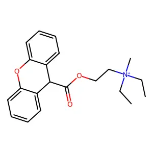 Methantheline structure