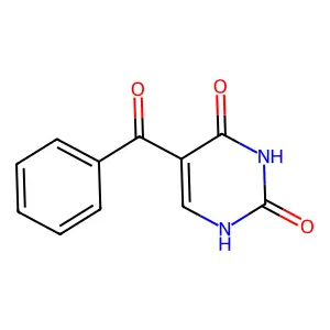 2-[(3-Bromobenzoyl)amino]acetic acid structure