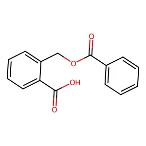 2-[(Benzoyloxy)methyl]benzoic acid structure